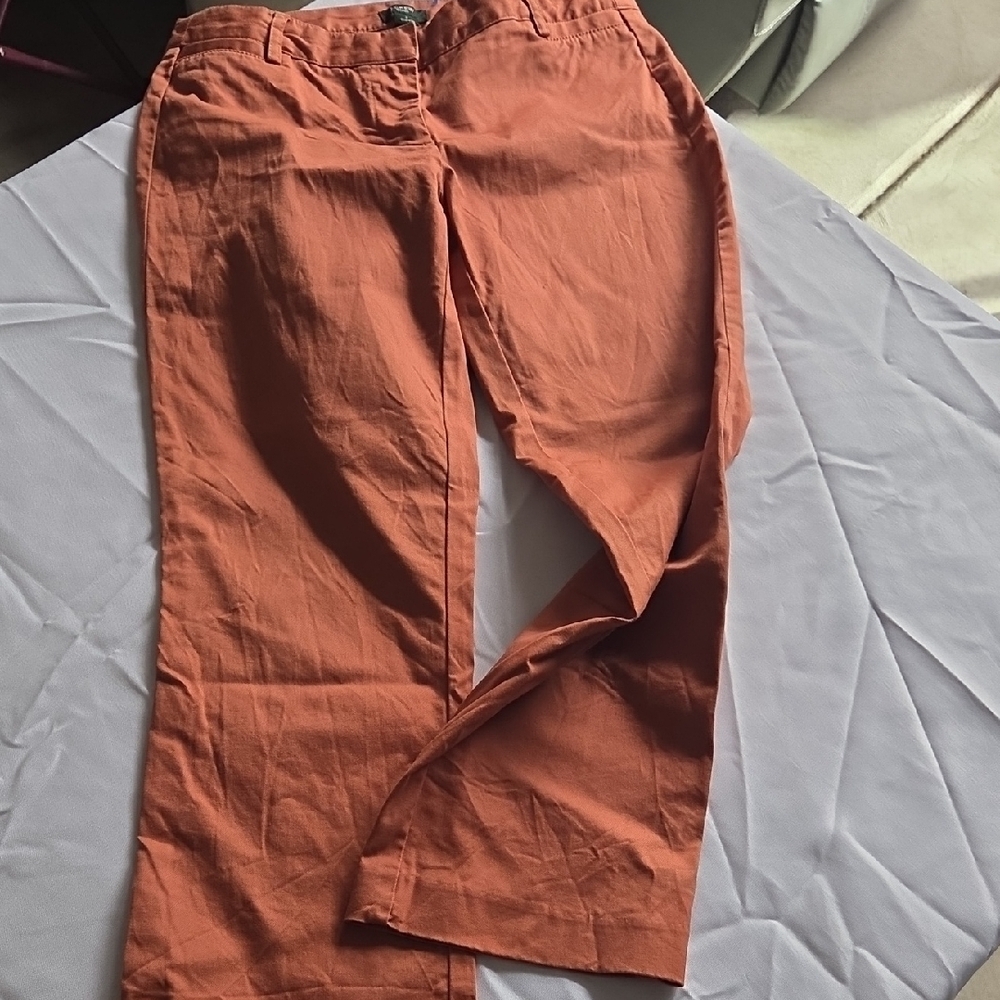 J. Crew Terracotta Chinos